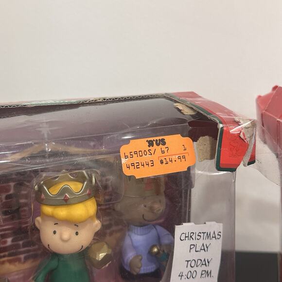 Peanuts 2010 Nativity Set 9 Pcs Christmas Figurines Charlie Brown & Snoopy RARE - Picture 7 of 10